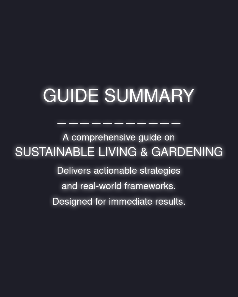 Sustainable Living & Gardening - Image 4