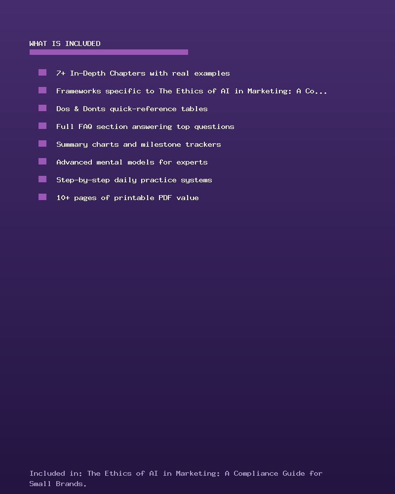 The Ethics of AI in Marketing: A Compliance Guide for Small Brands. - Image 3