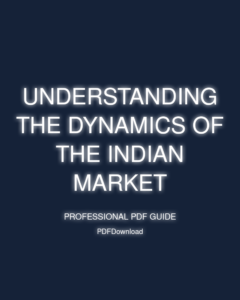Understanding the Dynamics of the Indian Market